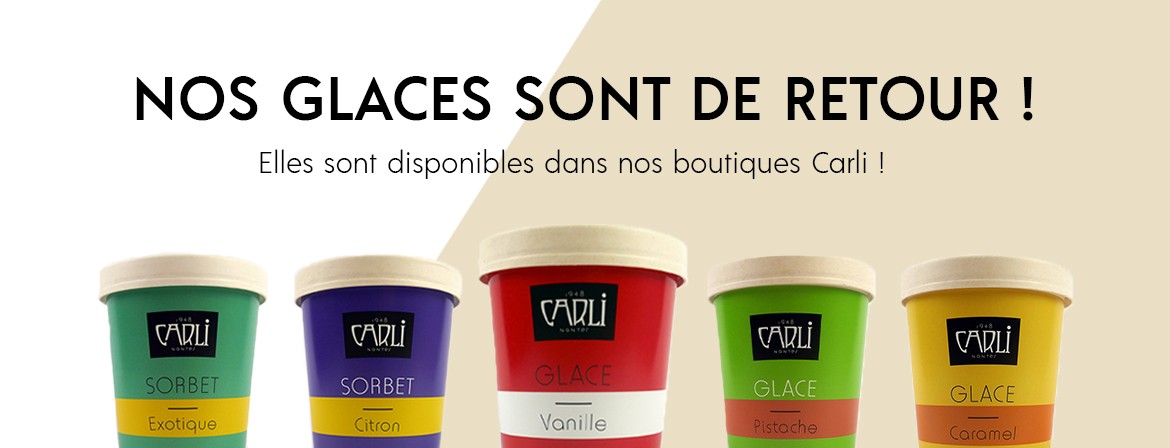 GLACES CARLI 2023 POTS
